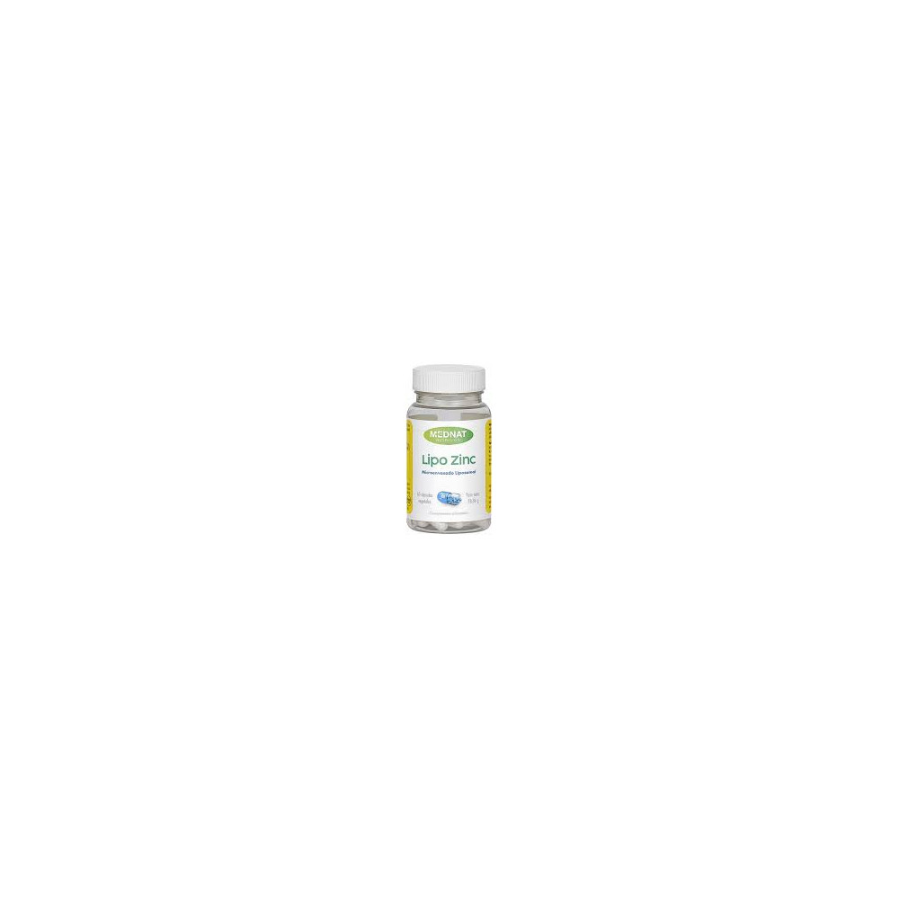 Comprar online LIPO ZINC 25 MG 60 CAP MEDNAT - Farmacia Coliseum