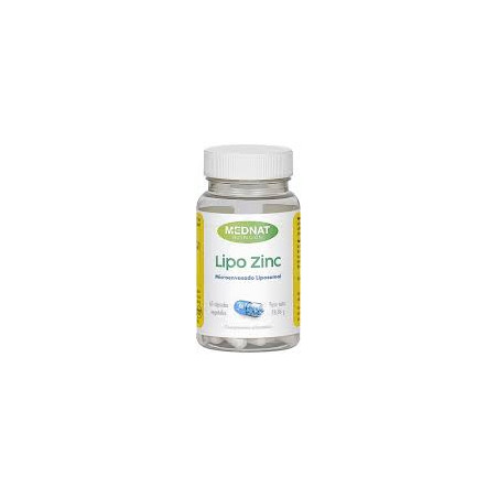 Comprar online LIPO ZINC 25 MG 60 CAP MEDNAT - Farmacia Coliseum