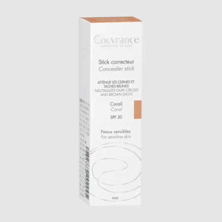 Comprar AVENE COUVRANCE STICK CORRECTOR  CORAL 3,5 G online - Farmacia Coliseum