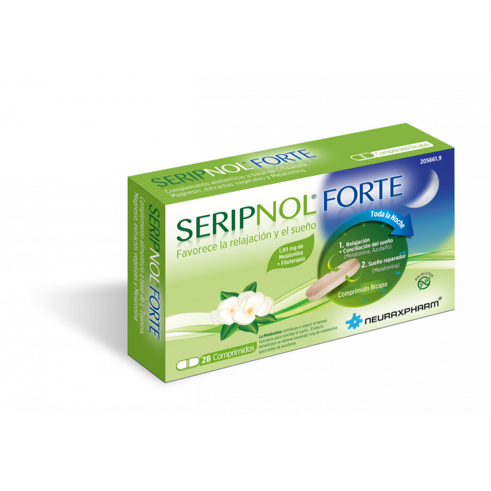 Comprar SERIPNOL FORTE 28 COMP                                       online - Farmacia Coliseum