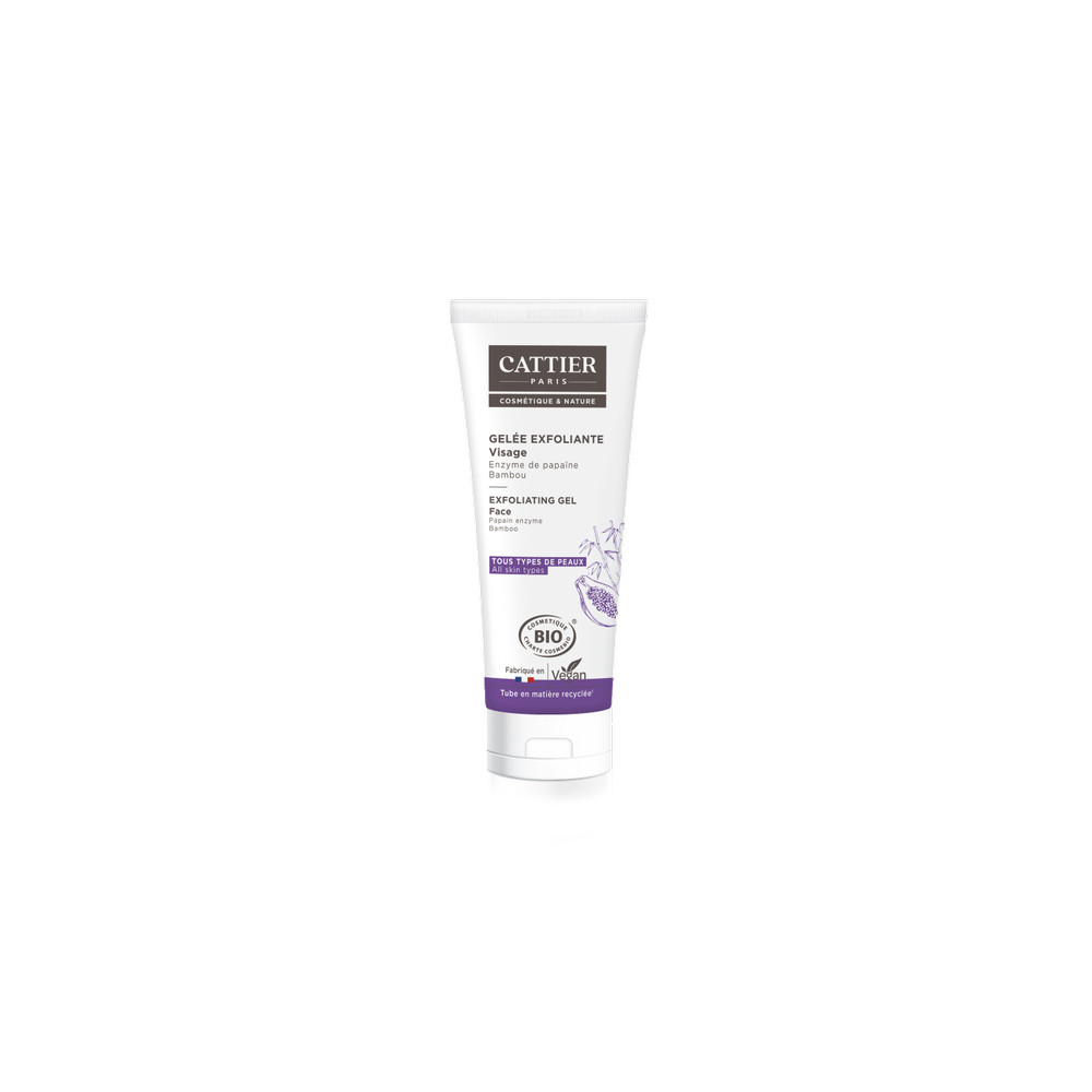 Comprar online CATTIER GEL EXFOLIANTE FACIAL PAPAINA BAMBU 75 CC - Farmacia Coliseum