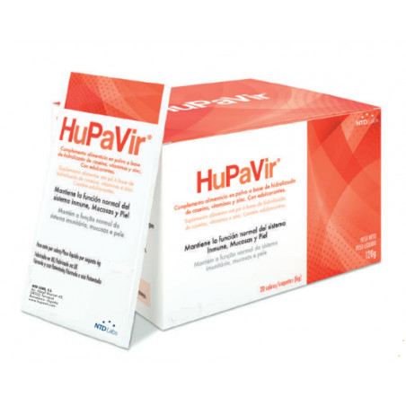 Comprar online HUPAVIR 20 SOBRES NTD LABS - Farmacia COliseum