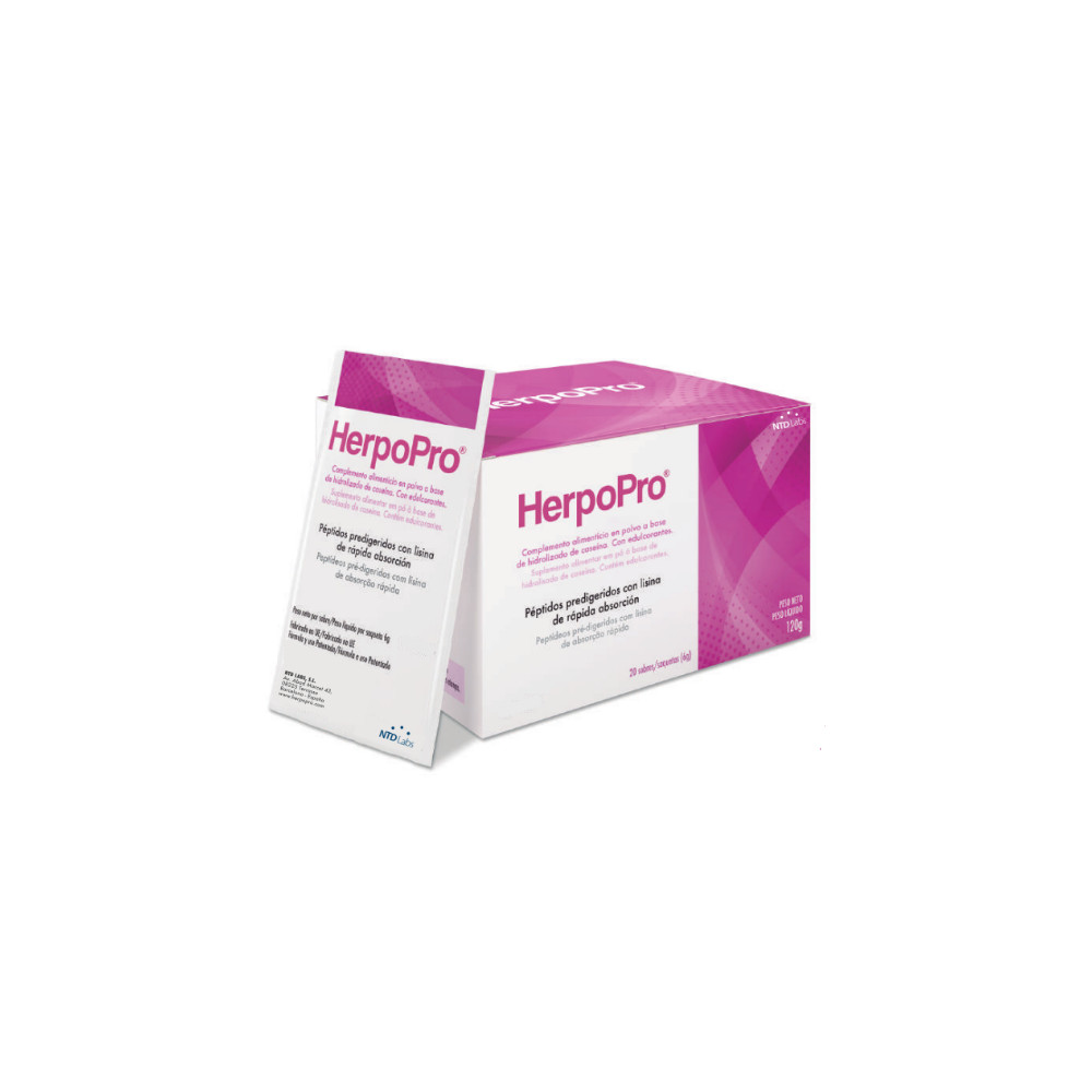 Comprar HERPOPRO 20 SOBRES Online - Farmacia Coliseum