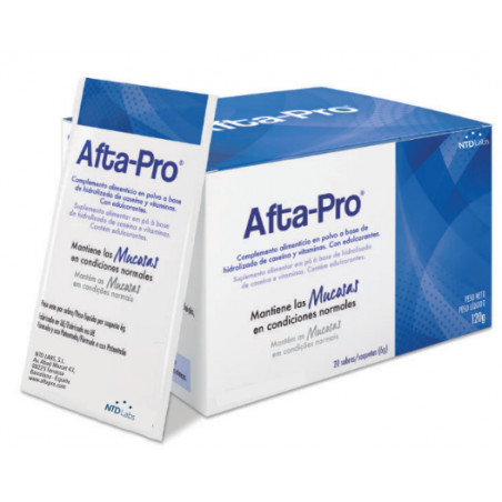 Comprar AFTA-PRO 20 SOBRES NTD LABS online - Farmacia Coliseum