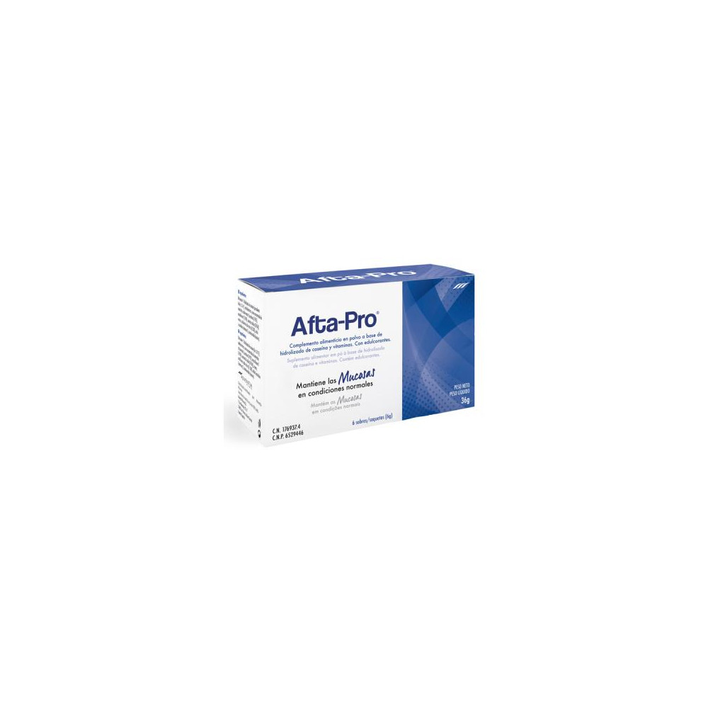 Comprar AFTA-PRO 6 SOBRES NTD LABS online - Farmacia Coliseum
