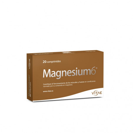 Comprar online MAGNESIUM6 20 COMP VITAE - Farmacia Coliseum