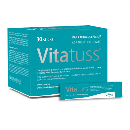 Comprar VITATUSS 30 STICKS 5 ML VITAE online - Farmacia Coliseum