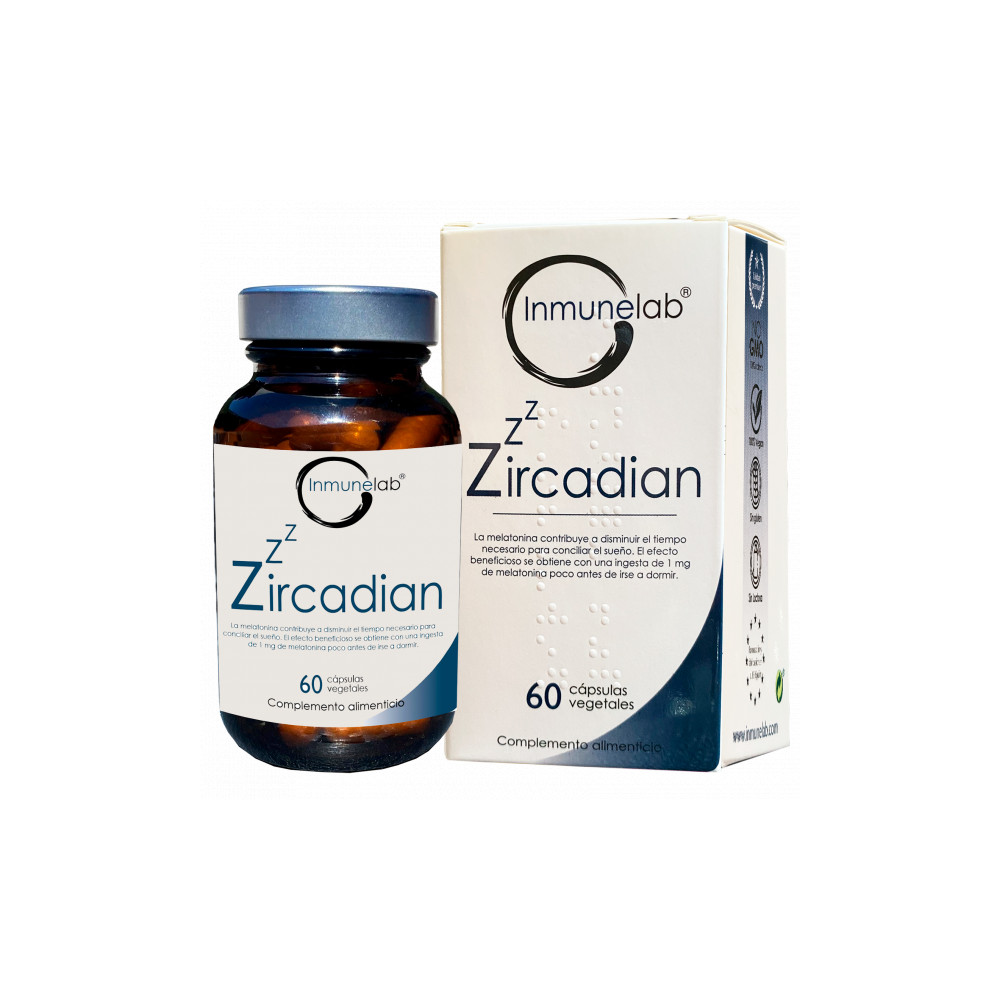 Comprar ZIRCADIAN 60 CAP INMUNELAB online - Farmacia Coliseum