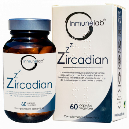 Comprar ZIRCADIAN 60 CAP INMUNELAB online - Farmacia Coliseum
