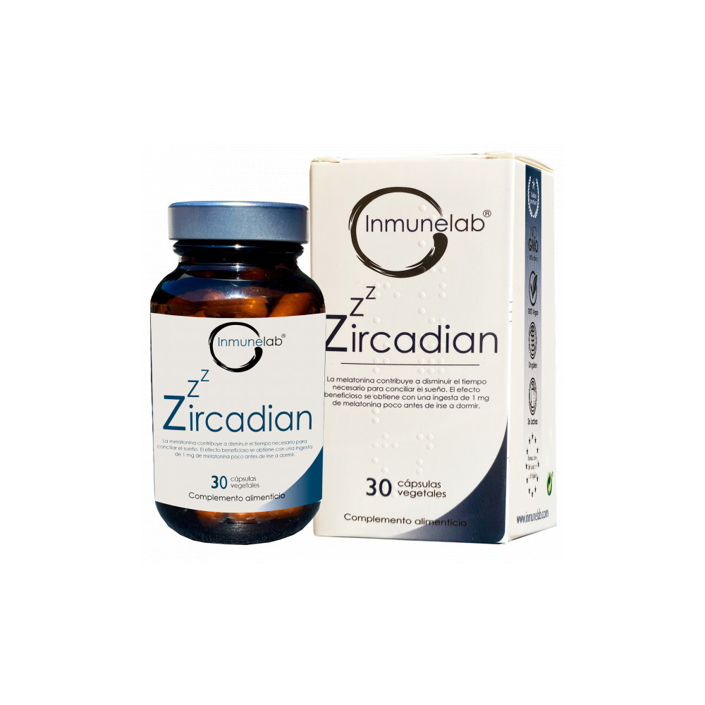 Comprar ZIRCADIAN 30 CAP INMUNELAB online - Farmacia Coliseum