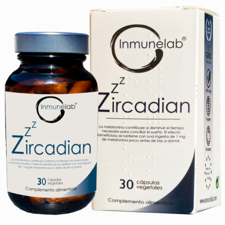Comprar ZIRCADIAN 30 CAP INMUNELAB online - Farmacia Coliseum