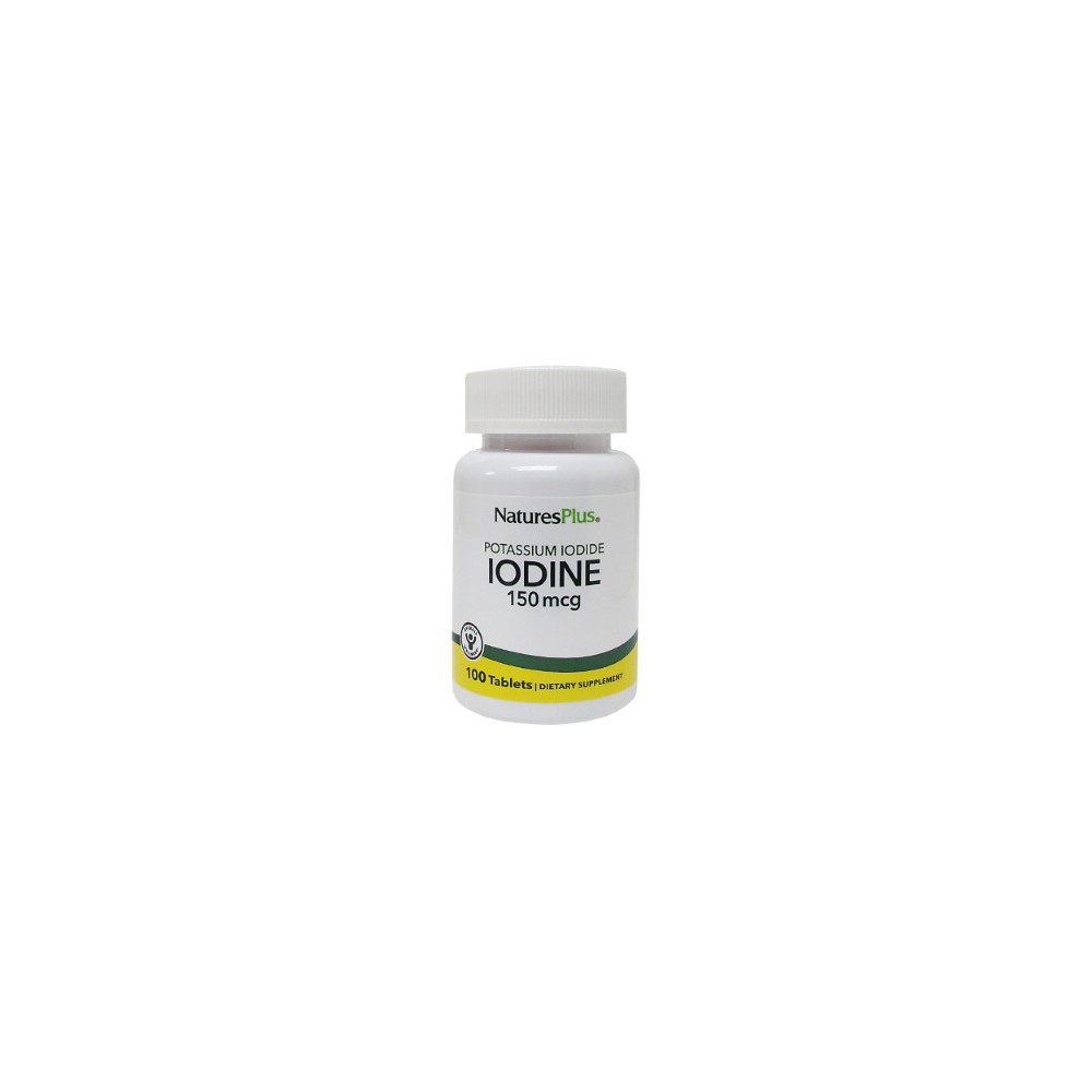 Comprar online IODINE 150 MCG 100 COMP NATURES PLUS - Farmacia Coliseum