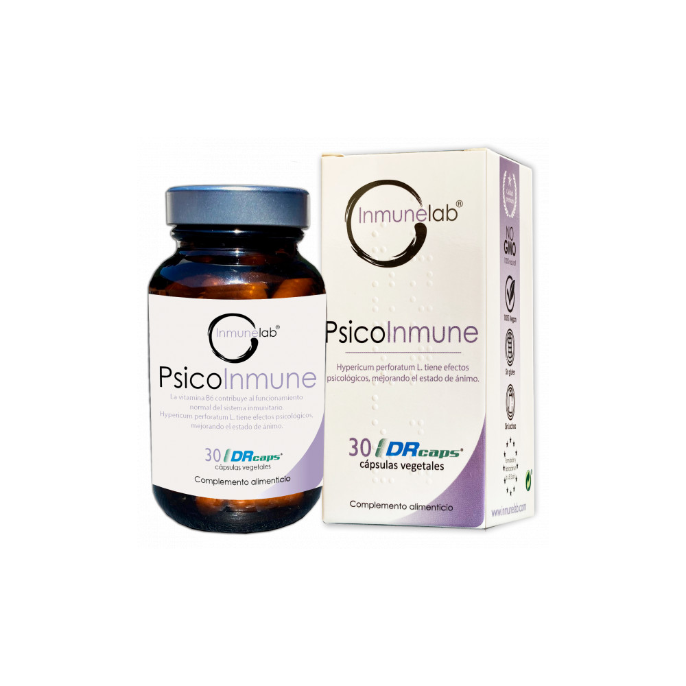 Comprar PSICOINMUNE 30 CAP INMUNELAB online - Farmacia Coliseum