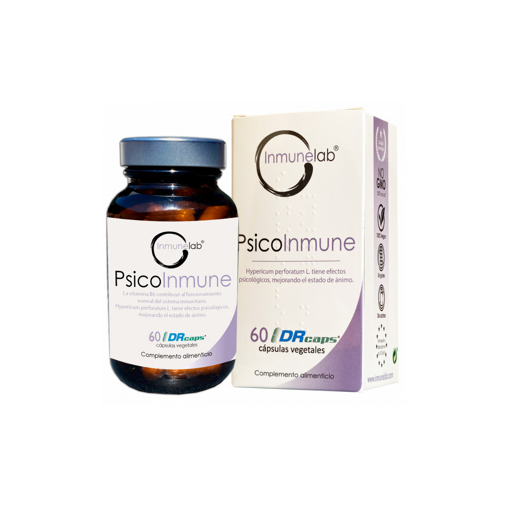Comprar PSICOINMUNE 60 CAP INMUNELAB online - Farmacia Coliseum