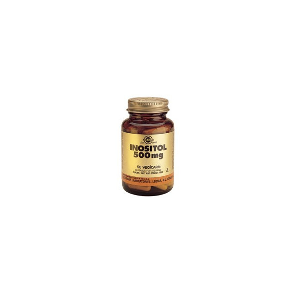 Comprar INOSITOL 500 MG 50 CAP SOLGAR online - Farmacia Coliseum
