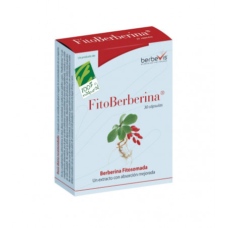 Comprar FITOBERBERINA 30 CAP CIEN POR CIEN NATURAL online - Coliseum