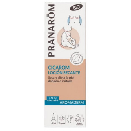 Comprar online CICAROM LOCION SECANTE BIO AROMADERM 40 CC PRANAROM - Farmacia Coliseum