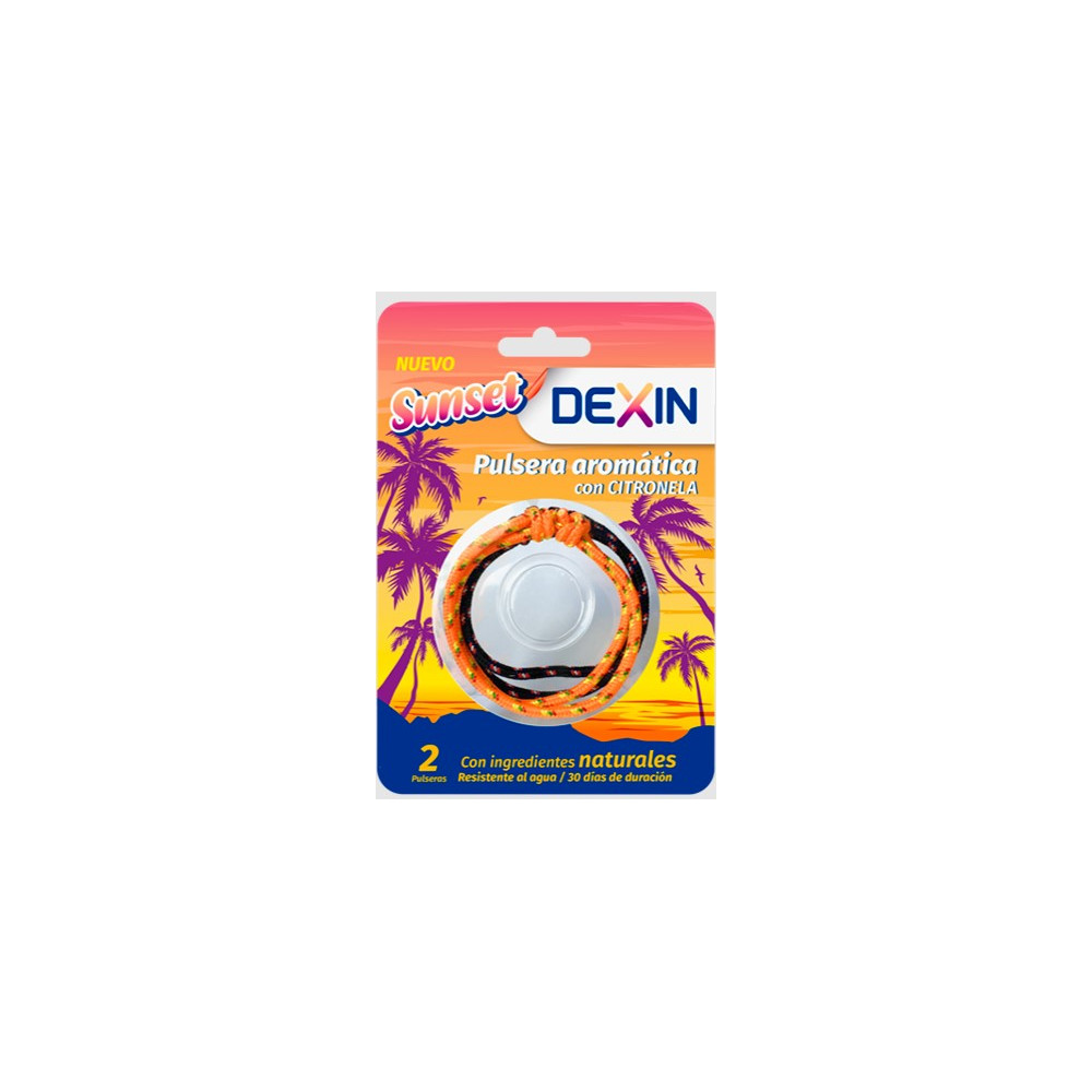 Comprar online PULSERA CITRONELA SUNSET 2U DEXIN - Farmacia Coliseum