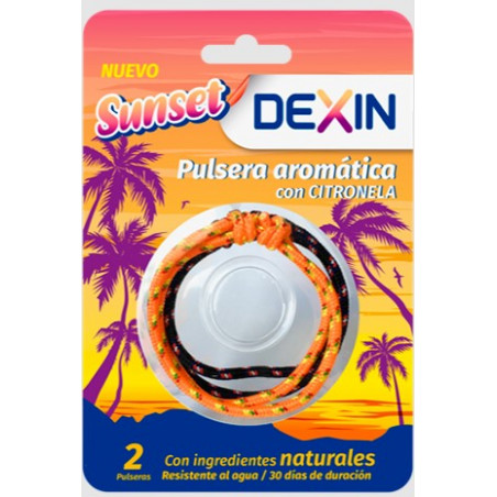 Comprar online PULSERA CITRONELA SUNSET 2U DEXIN - Farmacia Coliseum