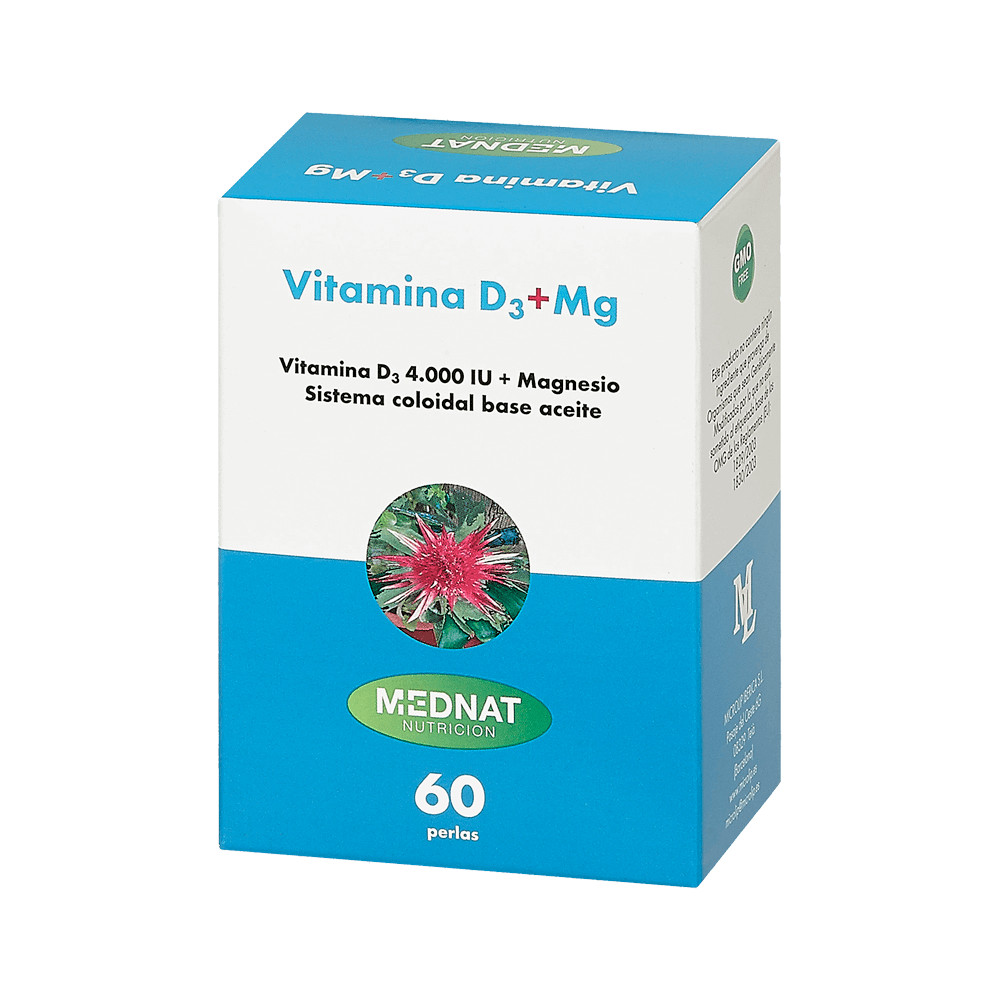 Comprar online VITAMINA D3 MAGNESIO 60 PERLAS MEDNAT - Farmacia Coliseum