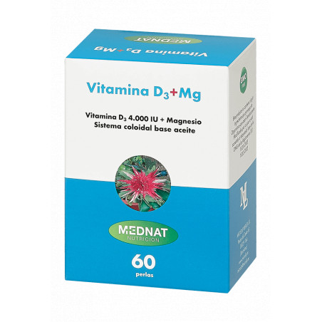 Comprar online VITAMINA D3 MAGNESIO 60 PERLAS MEDNAT - Farmacia Coliseum