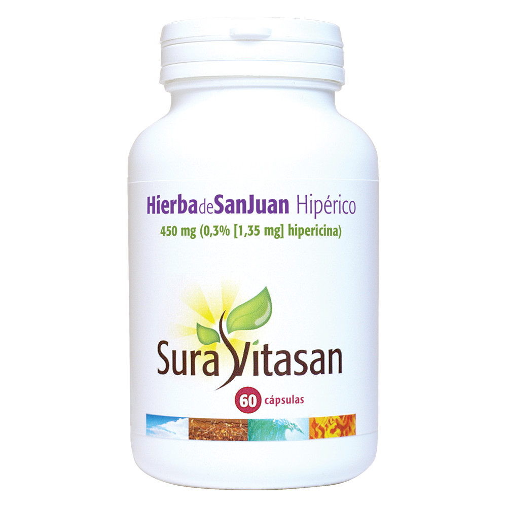 Comprar HIPERICO 450 MG ESTANDARIZADO 60 CAP SURA VITASAN online