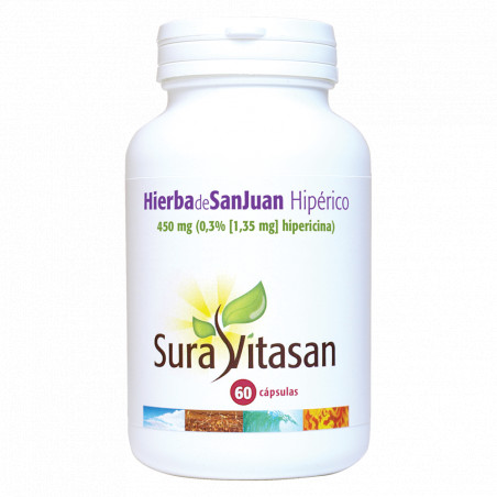 Comprar HIPERICO 450 MG ESTANDARIZADO 60 CAP SURA VITASAN online