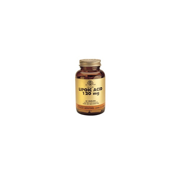 Comprar LIPOICO ACIDO 120 MG 60 CAP SOLGAR online - Farmacia Coliseum