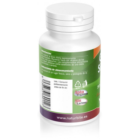 Comprar GINSENG SIBERIANO 1000 MG 60 COMP NATURBITE online - Farmacia Coliseum