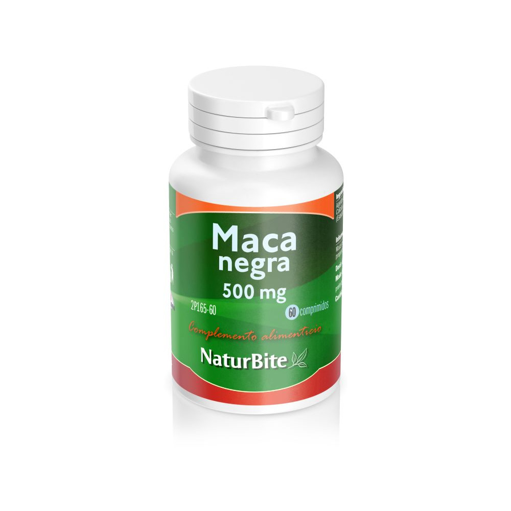 Comprar MACA NEGRA  500 MG 60 COMP NATURBITE online - Farmacia Coliseum