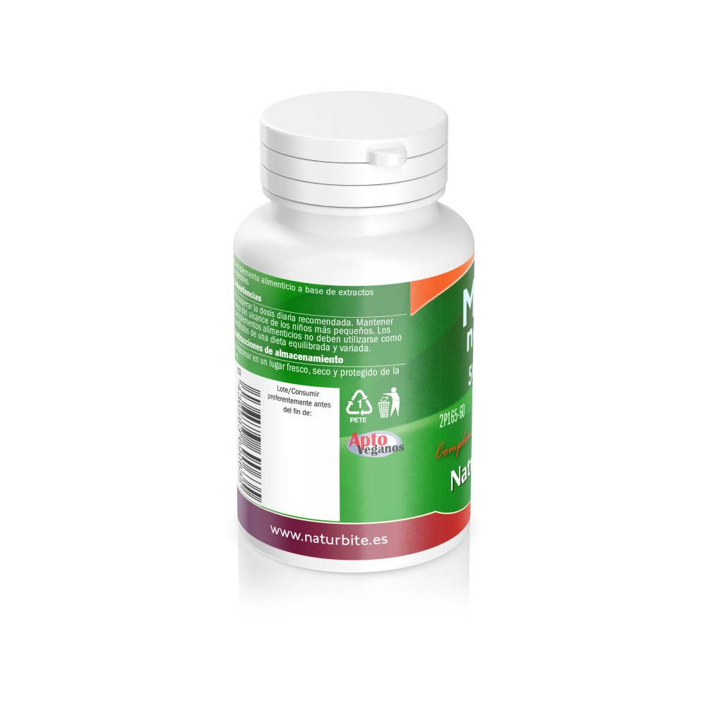 Comprar MACA NEGRA  500 MG 60 COMP NATURBITE online - Farmacia Coliseum