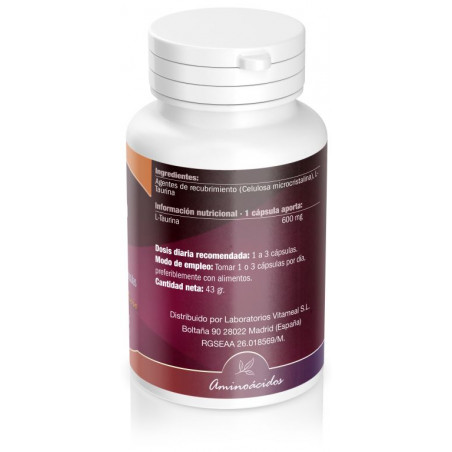 Comprar online TAURINA 600 MG 60 CAP NATURBITE - Farmacia Coliseum