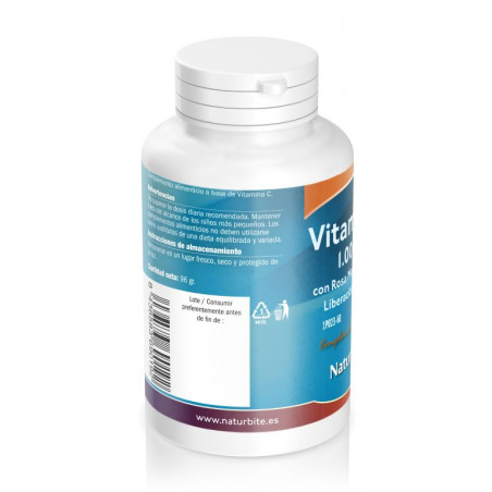 Comprar VITAMINA C 1000 MG CON ROSA MOSQUETA 20 MG 60 COMP NATURBITE online