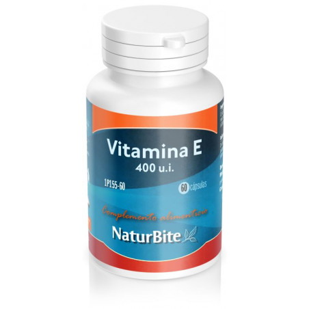 Comprar VITAMINA E 400 UI NATURAL 60 CAP NATURBITE online - Farmacia Coliseum
