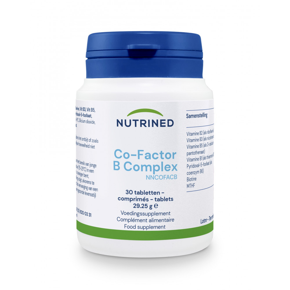Comprar online CO-FACTOR B COMPLEX 30 CAPS NUTRINED - Farmacia Coliseum