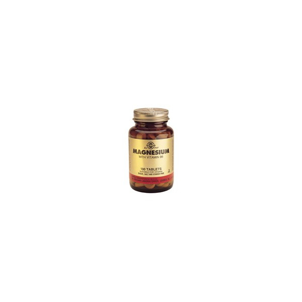 Comprar MAGNESIO B6 100 COMP SOLGAR online - Farmacia Coliseum