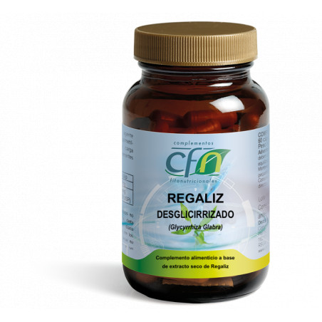 Comprar REGALIZ DESGLICIRRIZADO 60 CAP CFN online - Farmacia Coliseum