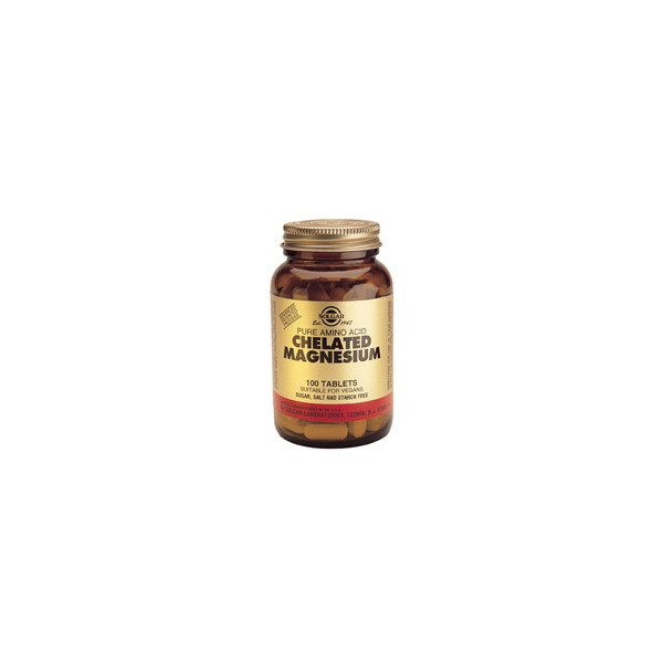 Comprar online MAGNESIO QUELADO 100 COMP SOLGAR - Farmacia Coliseum