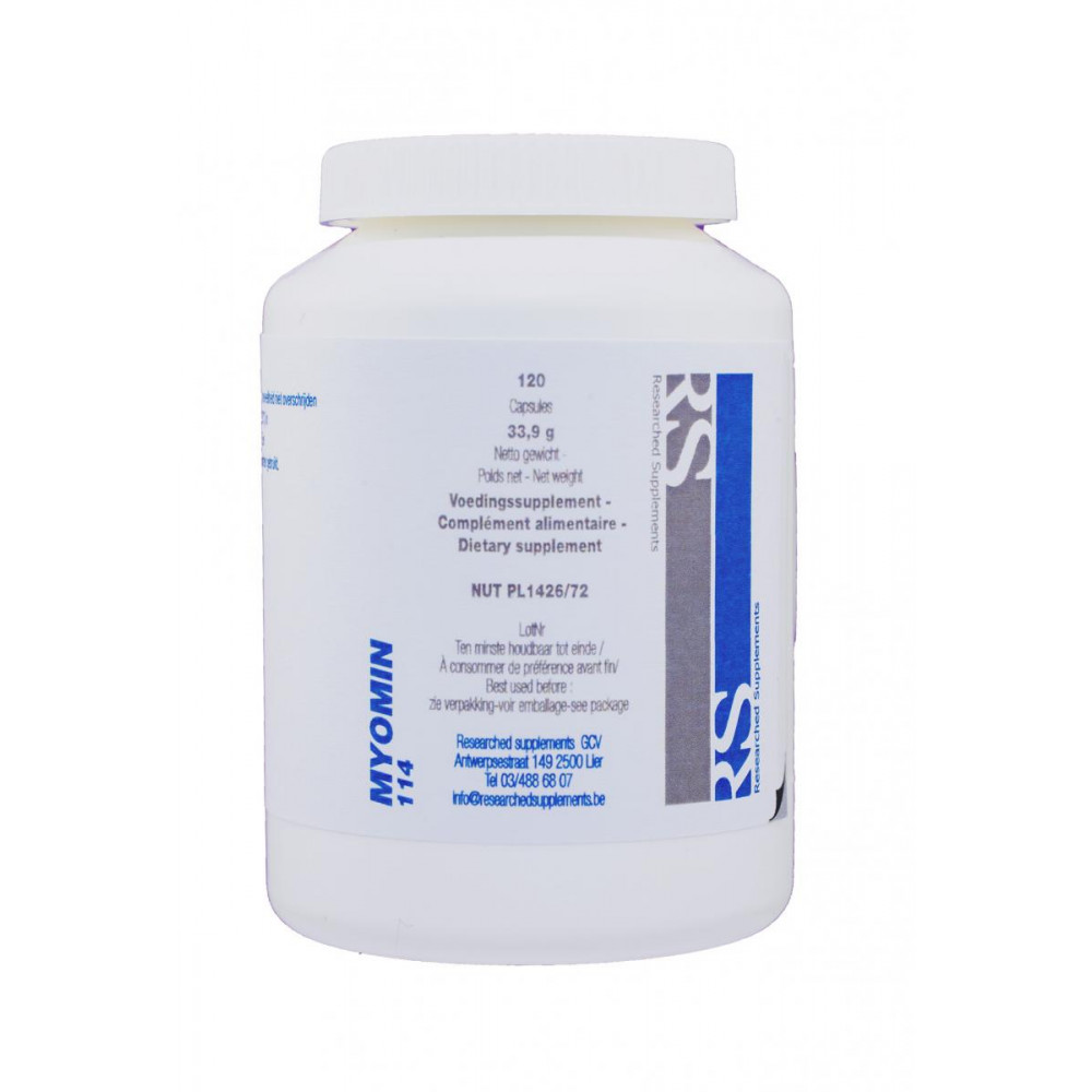 Comprar online MYOMIN 120 CAPS NUTRINED - Farmacia Coliseum