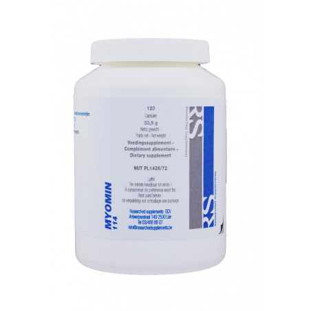Comprar online MYOMIN 120 CAPS NUTRINED - Farmacia Coliseum