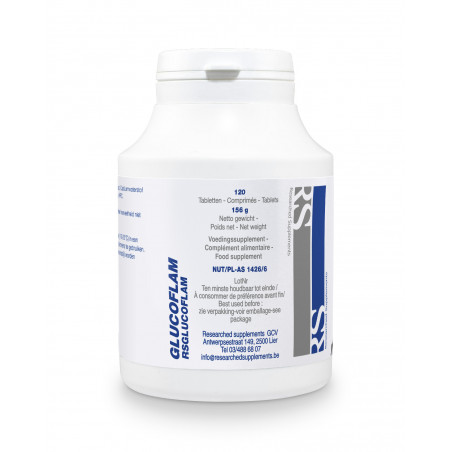 Comprar online GLUCOFLAM 120 TABS NUTRINED - Farmacia Coliseum