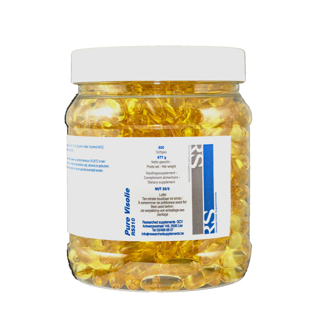 Comprar PURE VISOLIE FISH OIL 500 UNIDADES NUTRINED online - Farmacia Coliseum