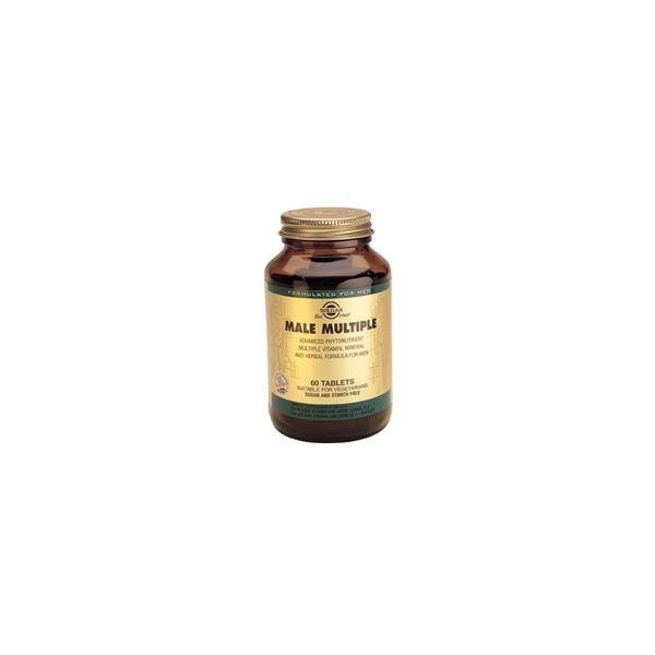 Comprar MALE MULTIPLE 120 COMP SOLGAR online - Farmacia Coliseum