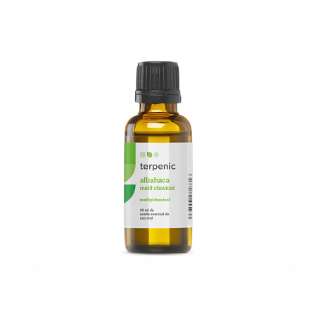 Comprar online ALBAHACA 30 ML ACEITE ESENCIAL Q.T METILCHAVICOL TERPENIC LABS - Coliseum
