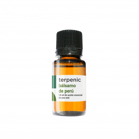 BALSAMO DEL PERU 10ml ACEITE ESENCIAL TERPENIC LABS | Myroxylon balsamum | qt. benzoato de bencilo, cinamato de bencilo | CONV