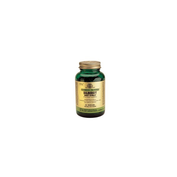 Comprar MIRTILO (BILBERRY) ESTANDARIZADO 60 CAP SOLGAR online