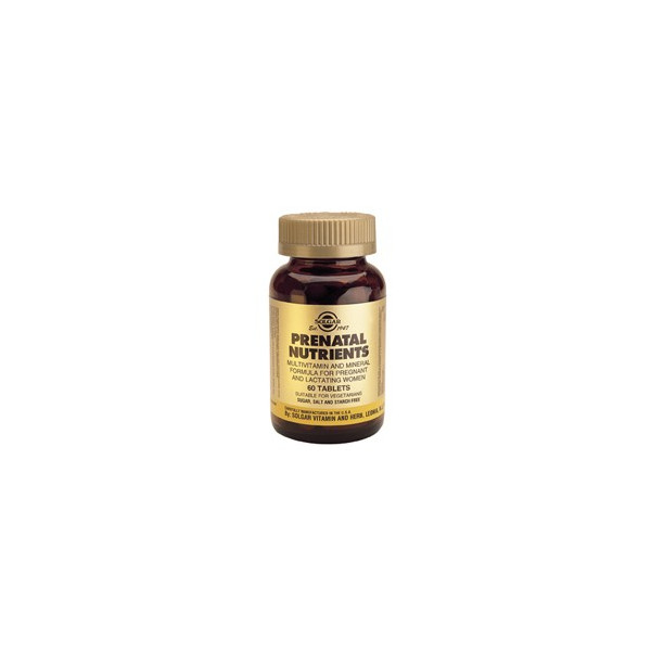Comprar NUTRIENTES PRENATALES 120 COMP SOLGAR online - Coliseum
