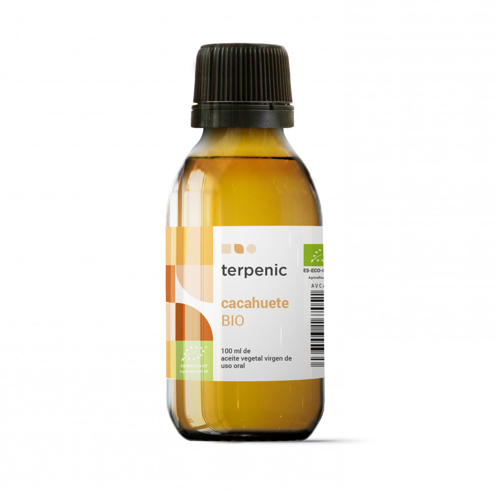 CACAHUETE  BIO VIRGEN 1ª PRESION FRIO 100ML ACEITE VEGETAL TERPENIC LABS
