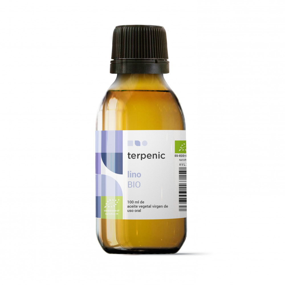 Comprar online LINO BIO VIRGEN 1ª PRESION FRIO 100 ML ACEITE VEGETAL TERPENIC LABS - Coliseum
