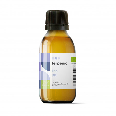 Comprar online LINO BIO VIRGEN 1ª PRESION FRIO 100 ML ACEITE VEGETAL TERPENIC LABS - Coliseum